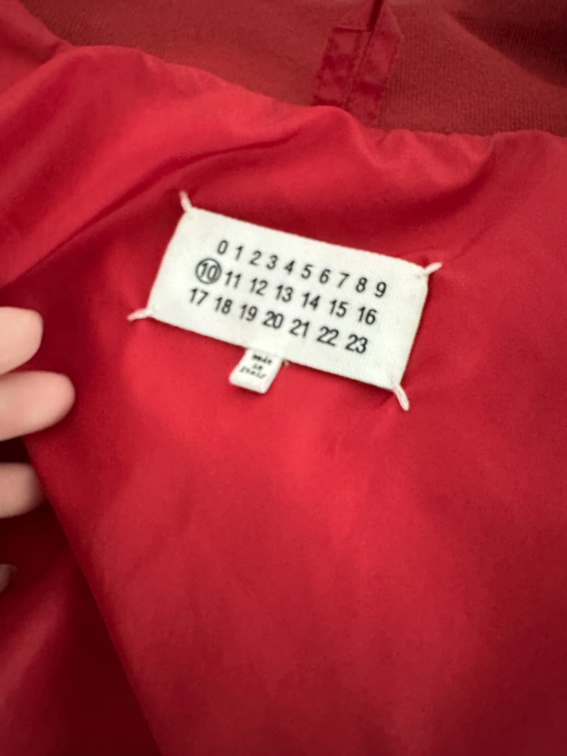 메종마르지엘라 넘버링 자켓 상품이미지4