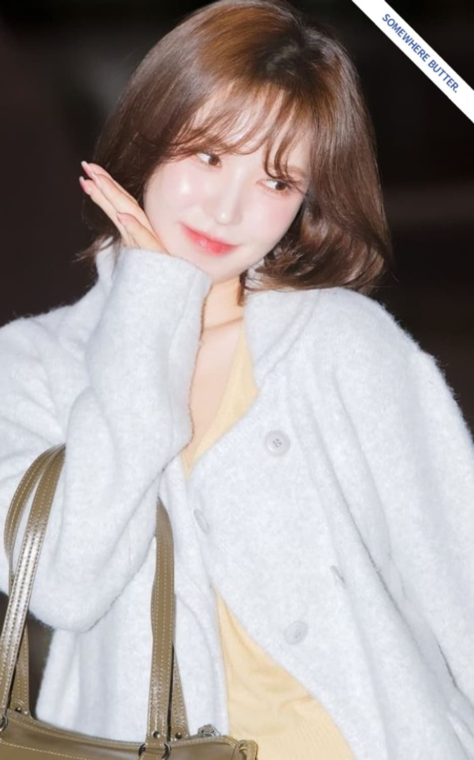 썸웨어버터 로빈 더플 니트 울 자켓 상품이미지1