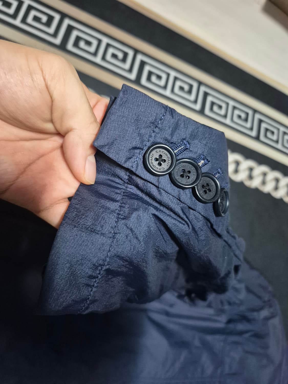 (희귀)00's CP컴퍼니 메탈릭 유틸리티 블레이저 자켓 m 정품 상품이미지4