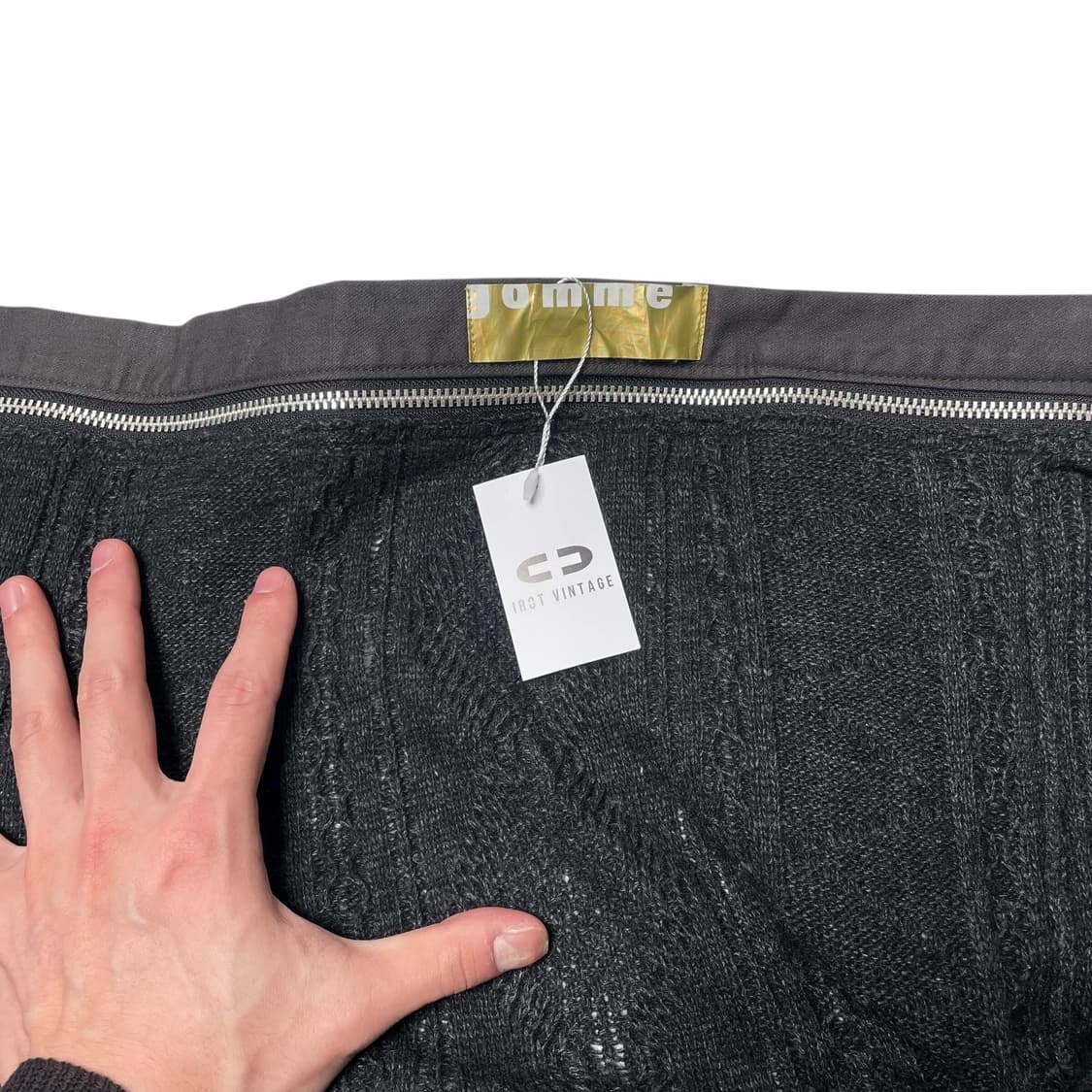 Gomme 카고 포켓 니트 랩 스커트 상품이미지8