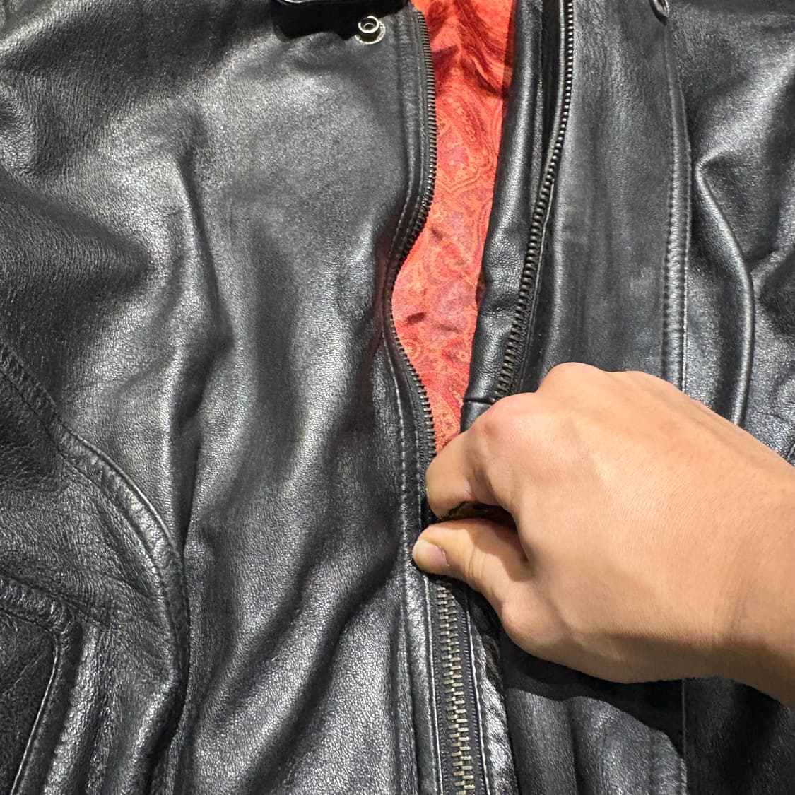 빈티지A-1 양가죽 리얼레더자켓 상품이미지6