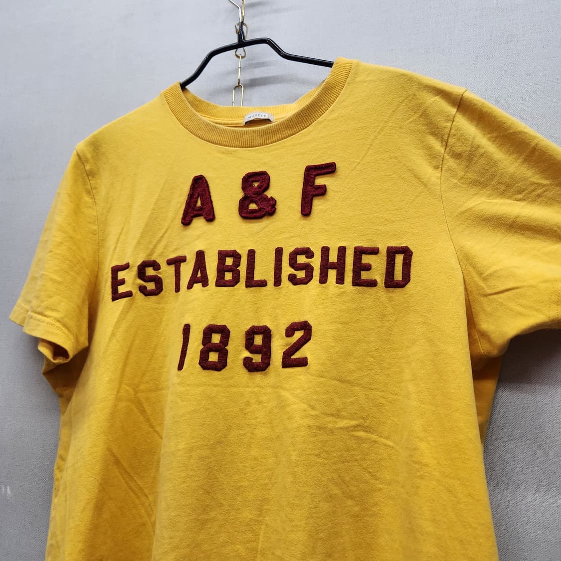 아베크롬비 빈티지 빅로고 반팔티 L(L) 상품이미지3