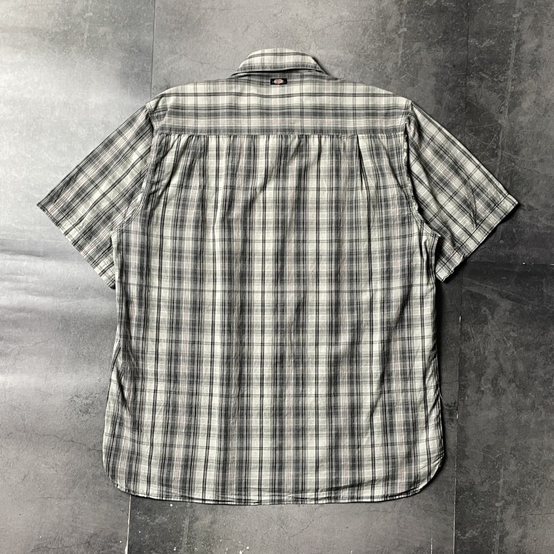 DICKIES 디키즈 빈티지 체크 반팔 워크 셔츠 A01001 상품이미지7
