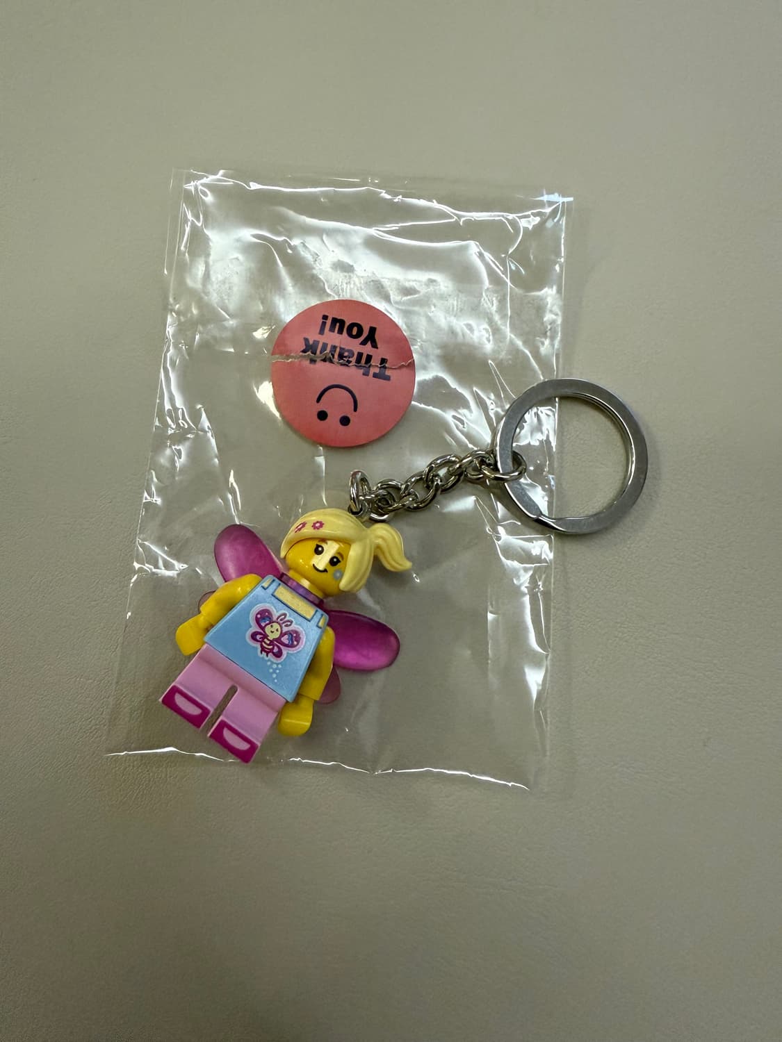 [정품새상품] 레고 버터플라이 걸 키링 키체인 참 핸드폰줄 상품이미지9
