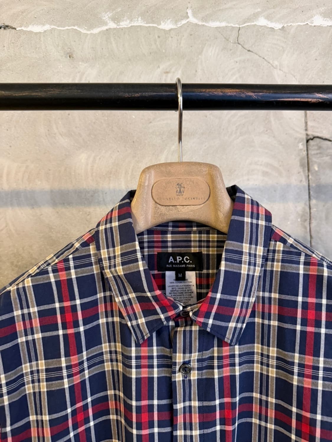 아페쎄 마드라스 셔츠 100 상품이미지3