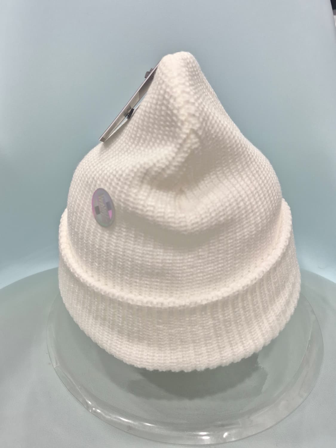 새상품 스투시 U.S.A 화이트 비니 남녀공용 프리사이즈 상품이미지2