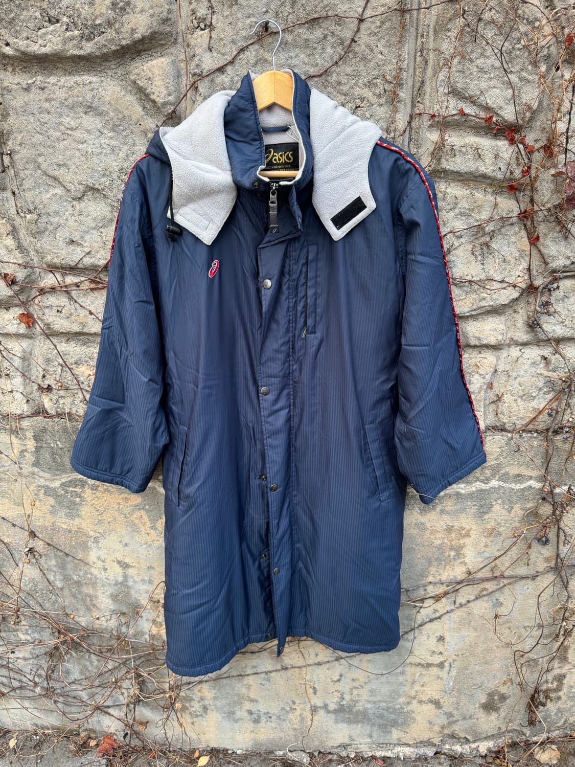 올드 아식스 빈티지 돕바 롱패딩 자켓  상품이미지1