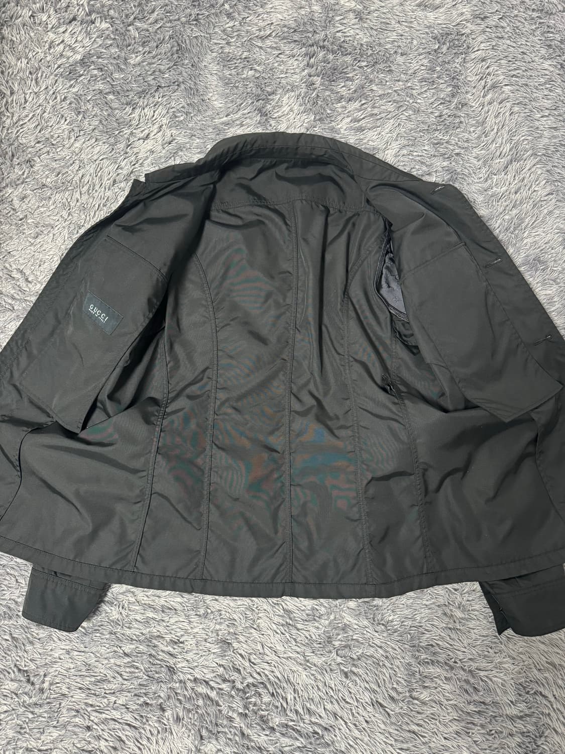 구찌(Gucci) 삼선 블랙 자켓 상품이미지4