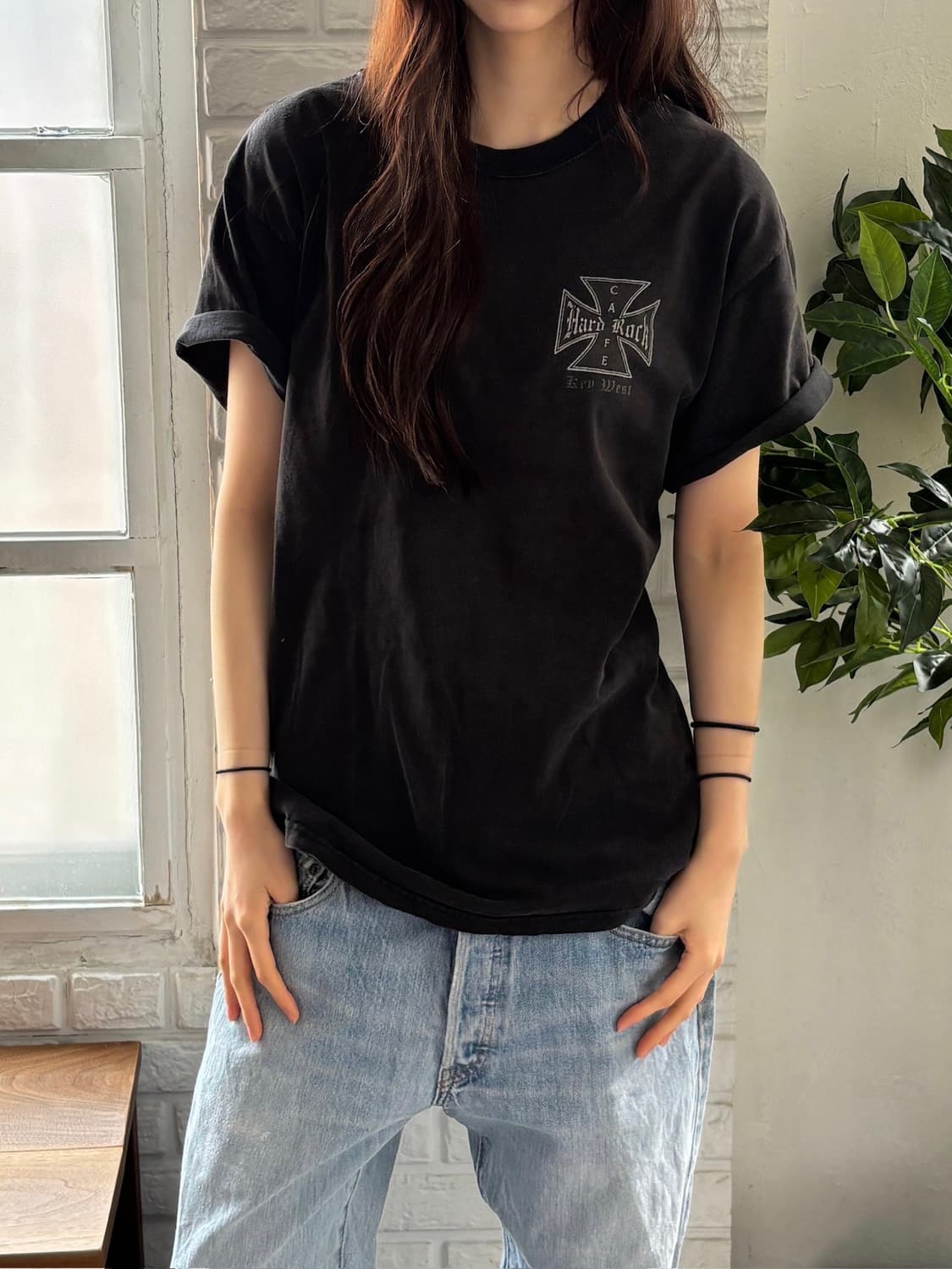 하드락 백프린팅 반팔 상품이미지2