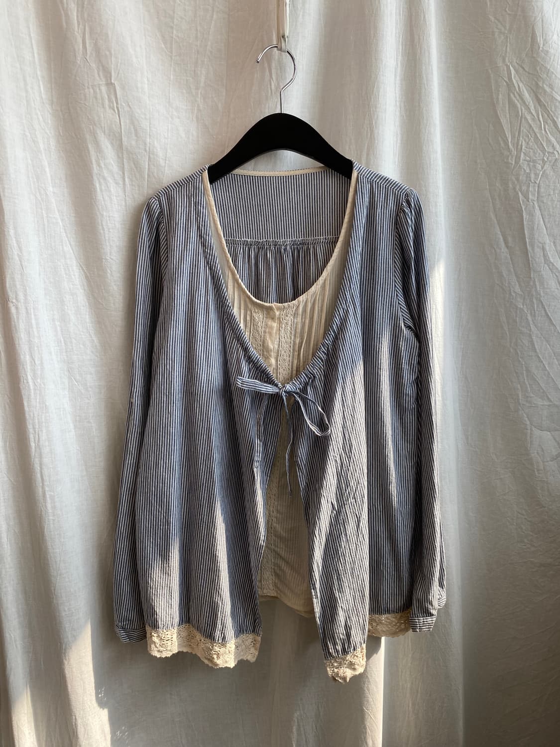 내추럴 레이어드 블라우스(M-L) 상품이미지3