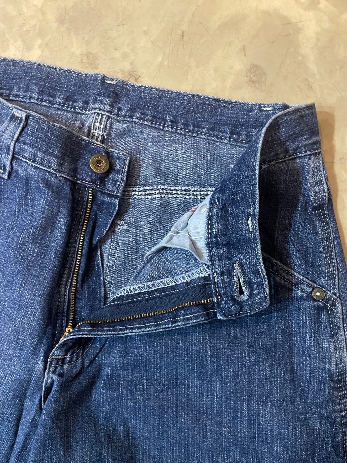 90~00s 빈티지 Lee Dungarees 카펜터 데님 30x32 상품이미지5