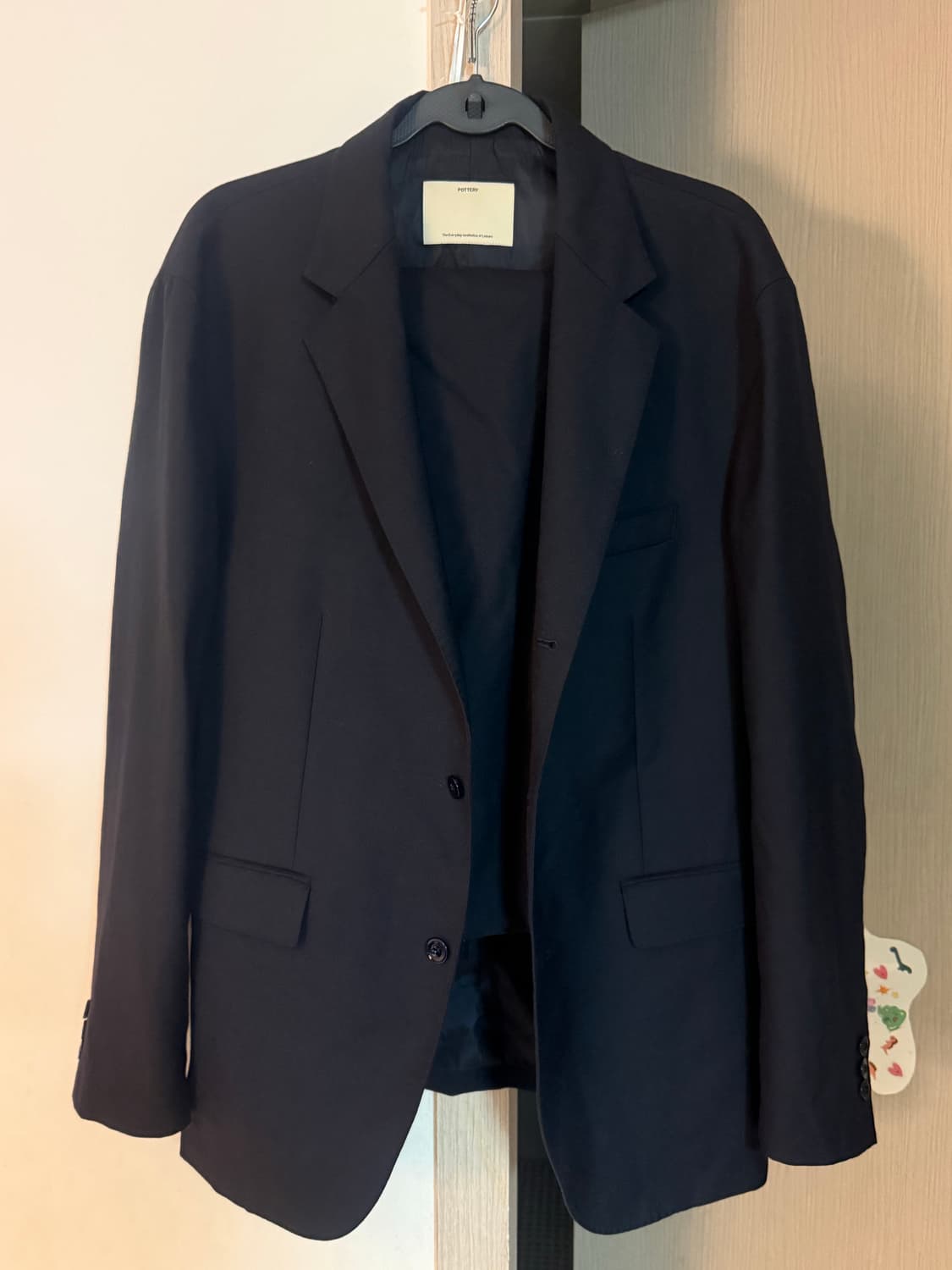 포터리 비즈니스 컴포드핏 셋업수트 상품이미지3