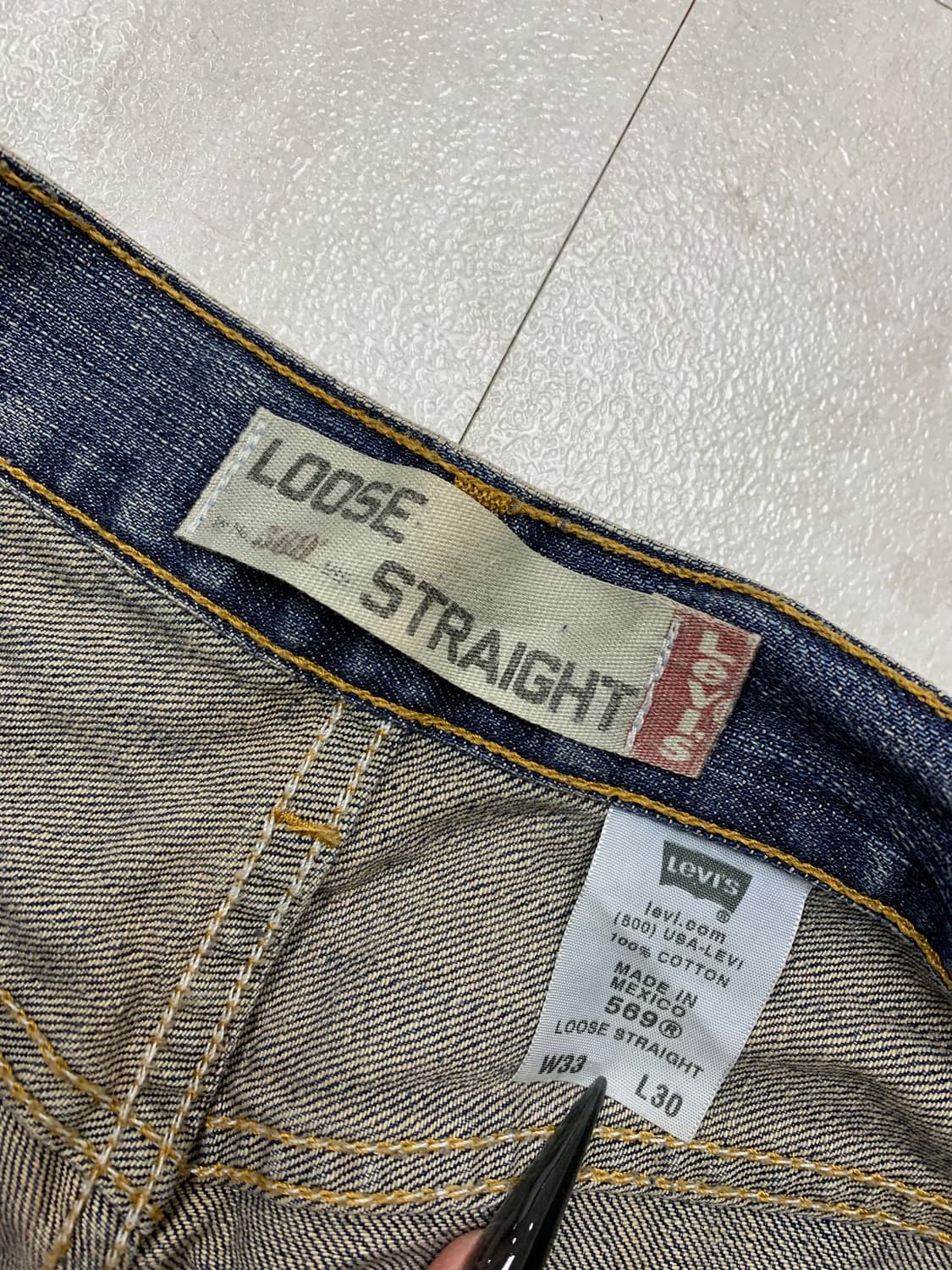 리바이스 569 데님 팬츠 #257 상품이미지4