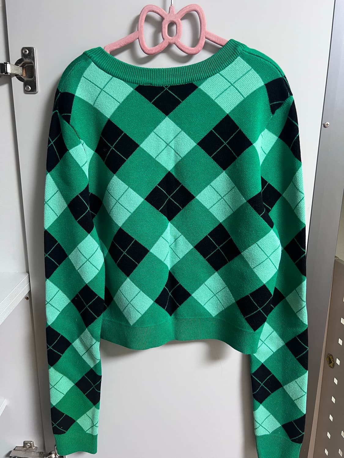 자라 아가일 가디건 상품이미지5