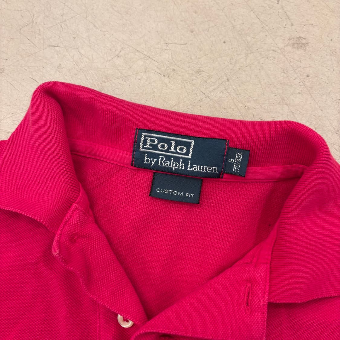 폴로 랄프로렌 빅포니 핑크 카라티 상품이미지3