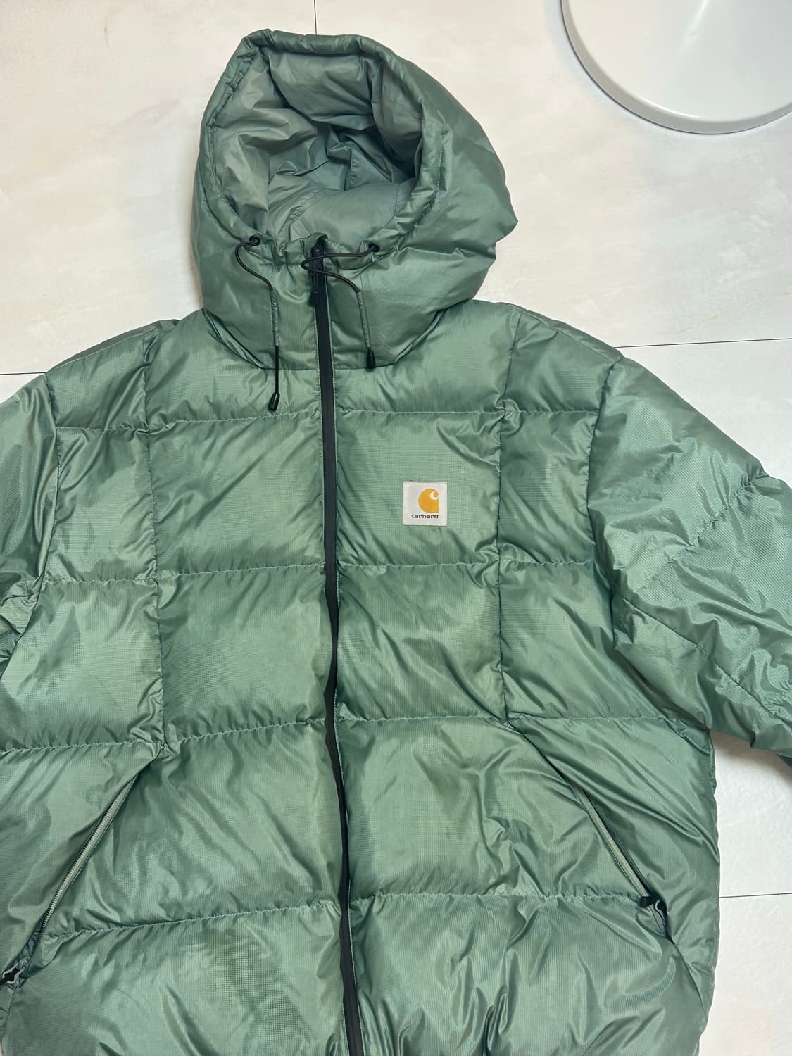 칼하트 WIP 아스펜 자켓 알파 그린 L 상품이미지5