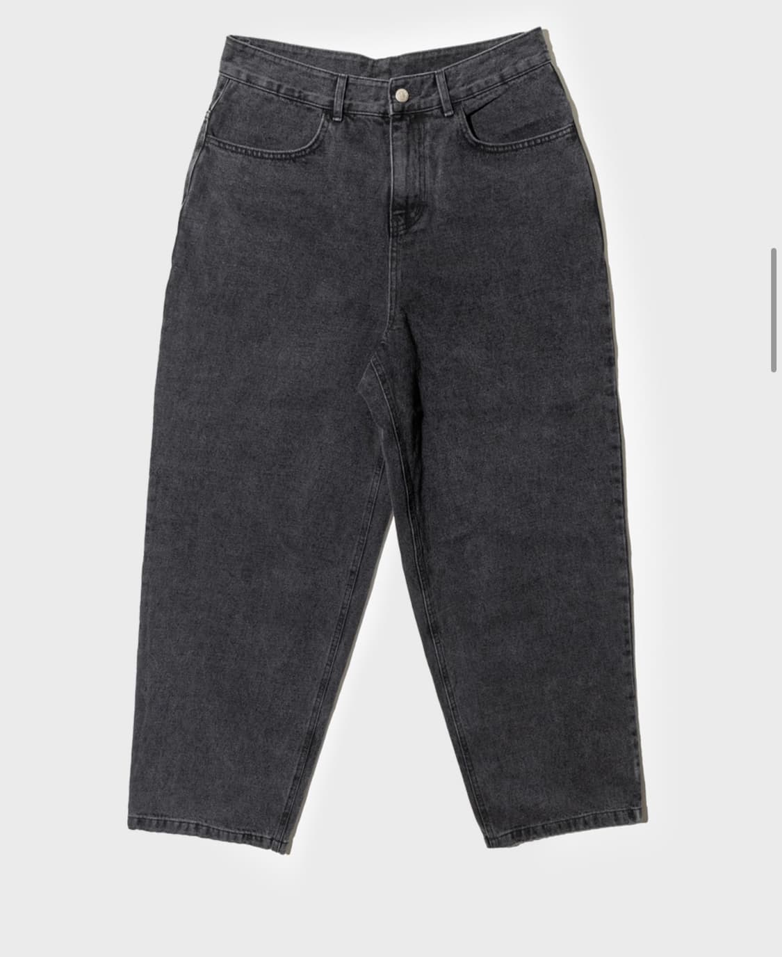 펀치 드렁크 파티즈 미스핏 진 워시드 블랙 상품이미지3