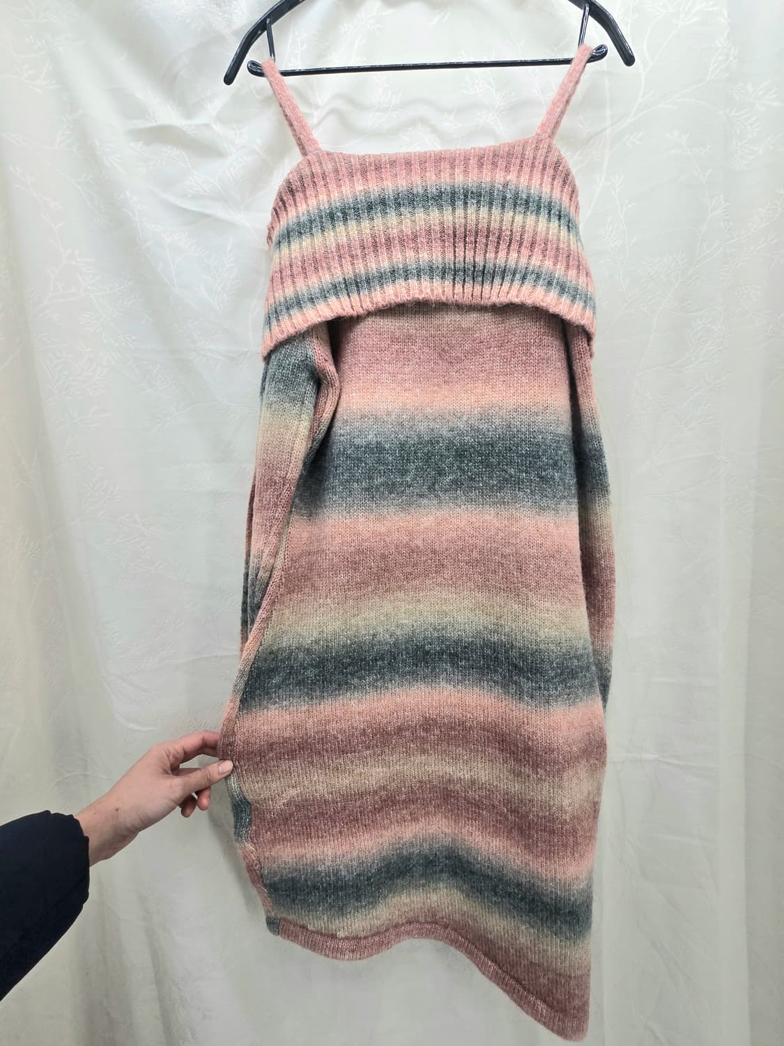 RMTCRW 그라데이션 니트 드레스 S 핑크 상품이미지6