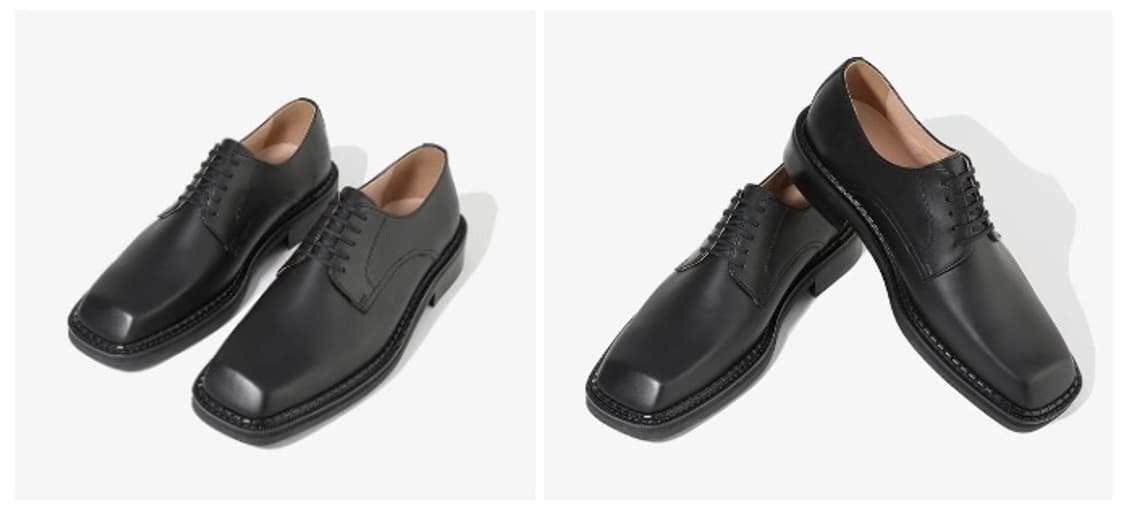 피렌체 아틀리에 / 8502, 스퀘어토 더비슈즈, 남성구두 / 280 상품이미지8