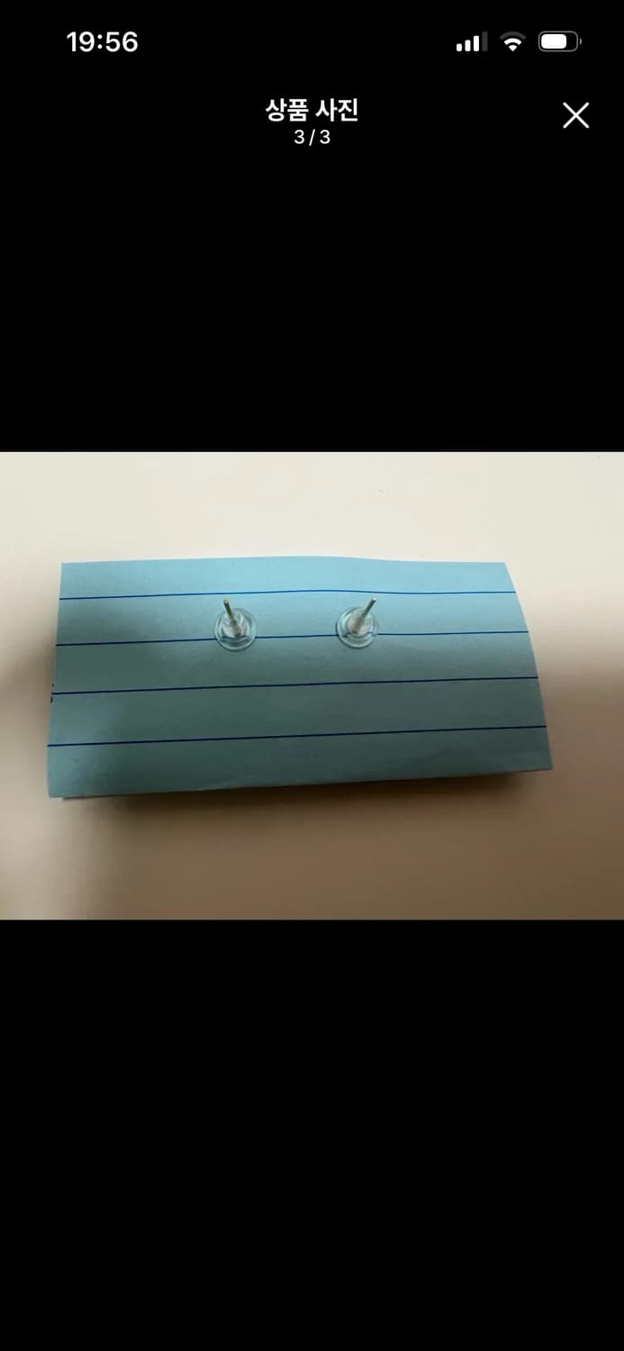 리본 진주 큐빅 귀걸이 (세상품) B0016 상품이미지3