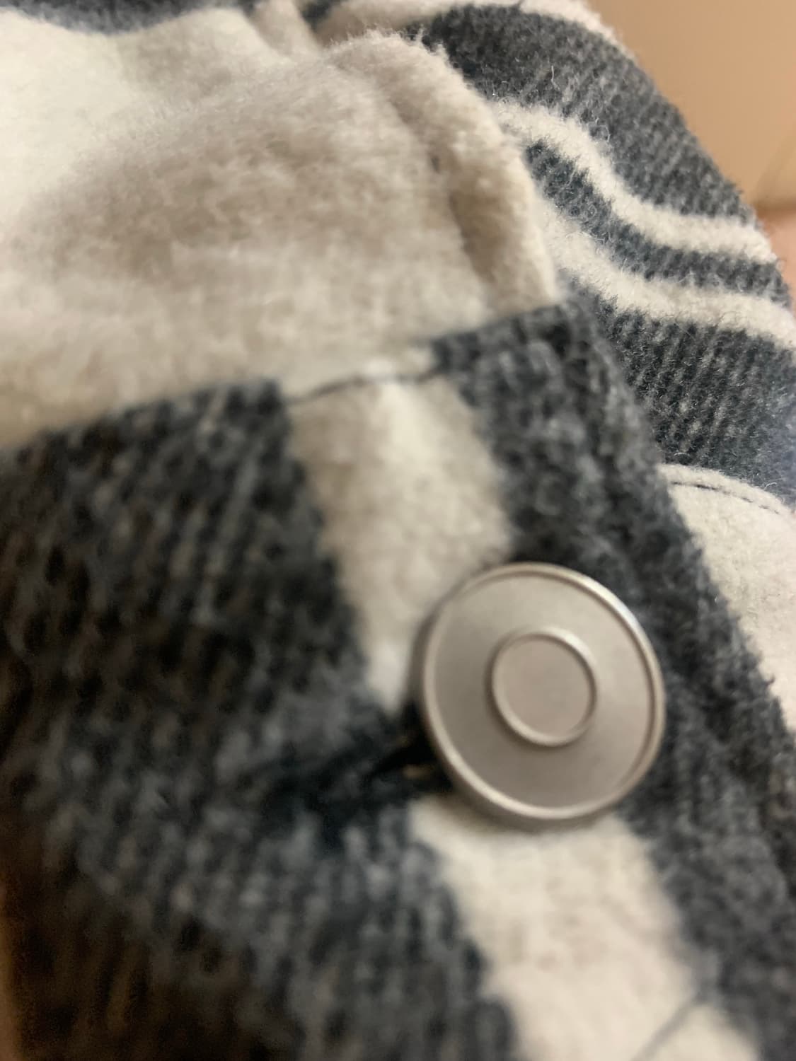 자라 ZARA 체크 자켓 (코트)  상품이미지4