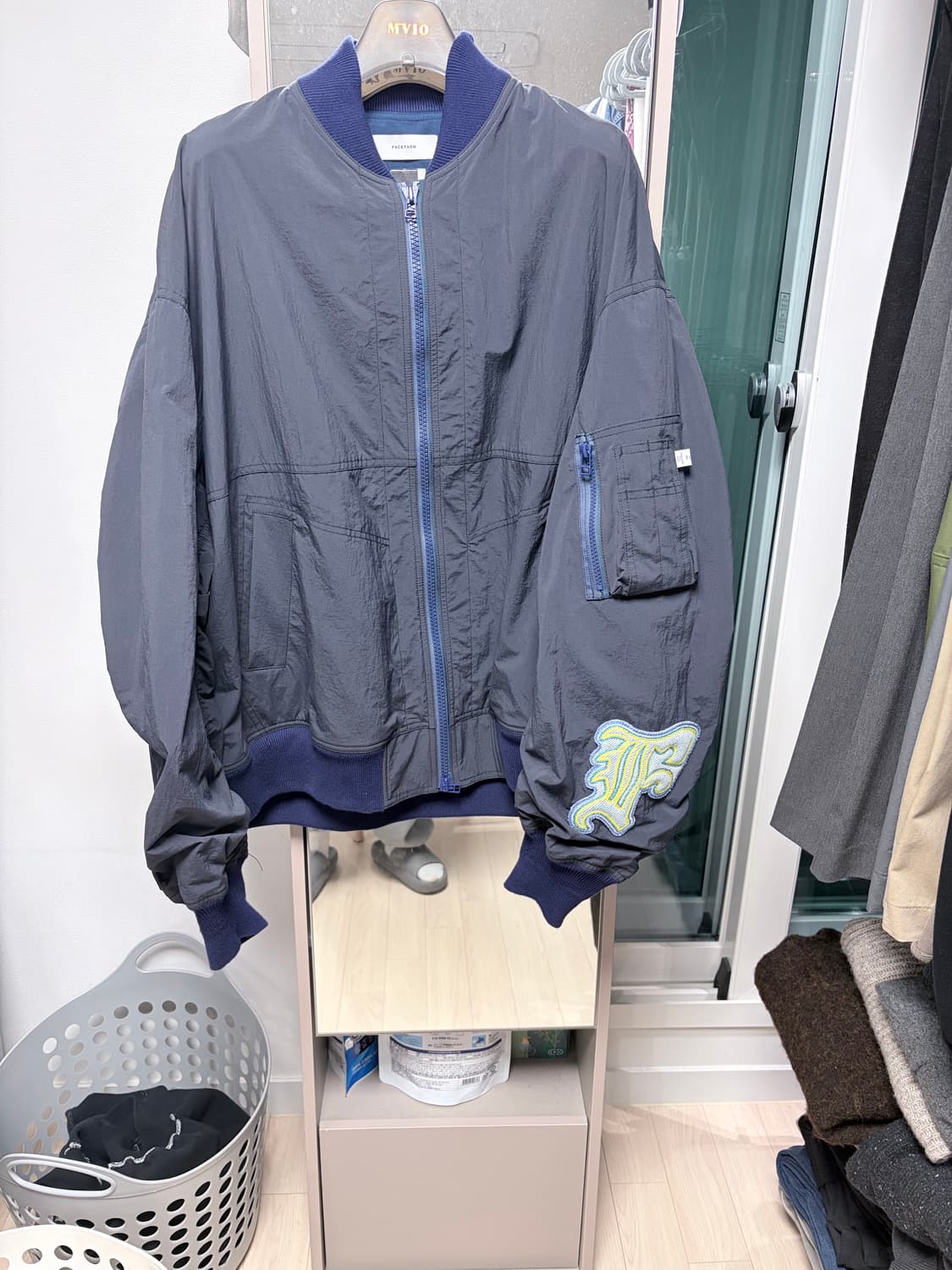 Facetasm ma-1 네이비 자켓 4사이즈 상품이미지1