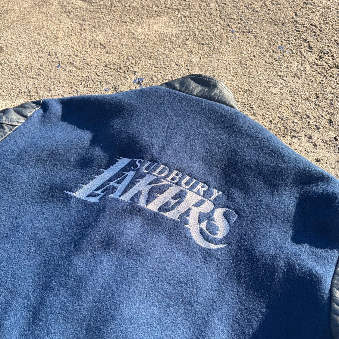 90s CANADA Lakers 빈티지 울 바시티 자켓 L 상품이미지10