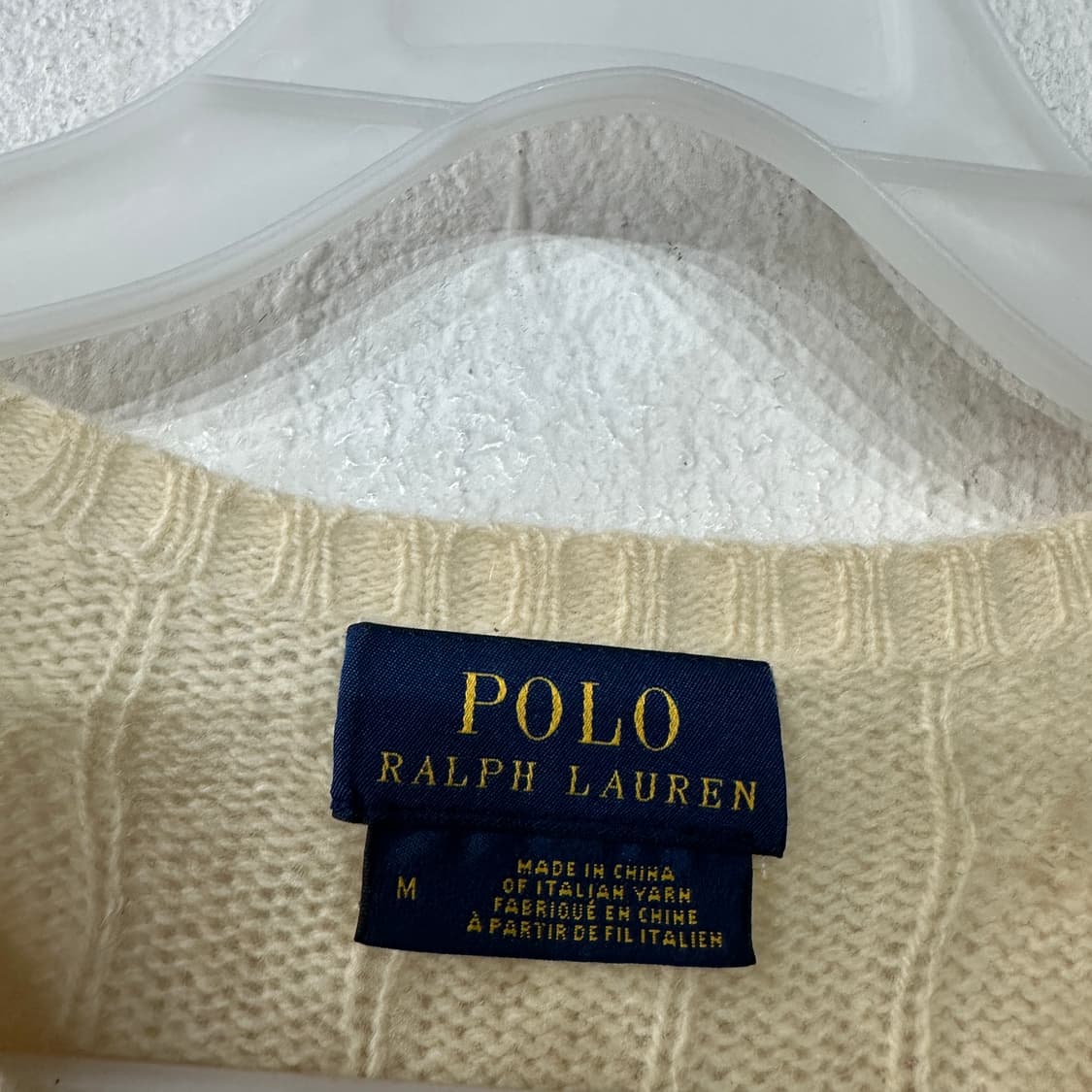 폴로랄프로렌 캐시미어혼방 니트 여성M 상품이미지3