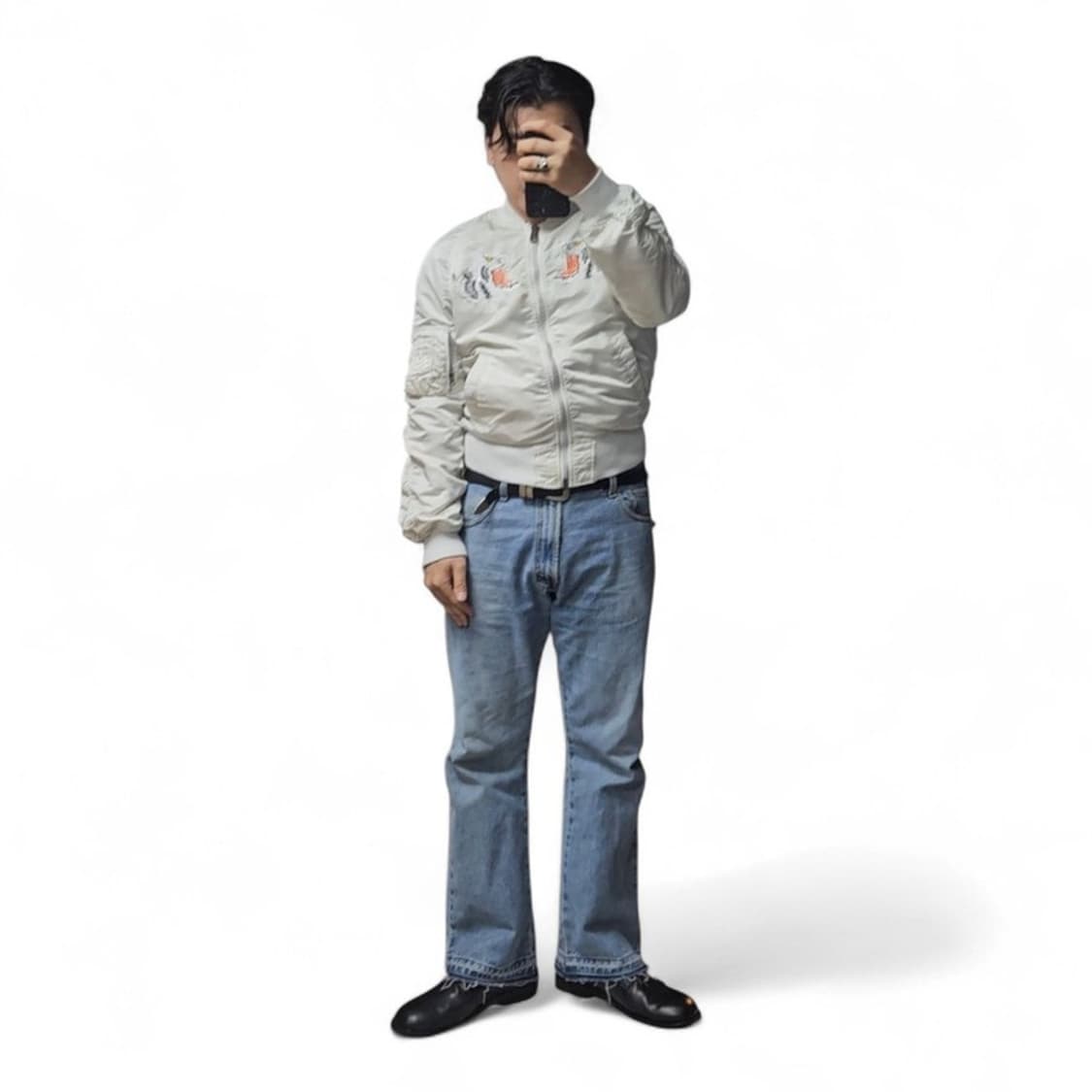 알파인더스트리 스카쟌 항공점퍼 M M0145 상품이미지1