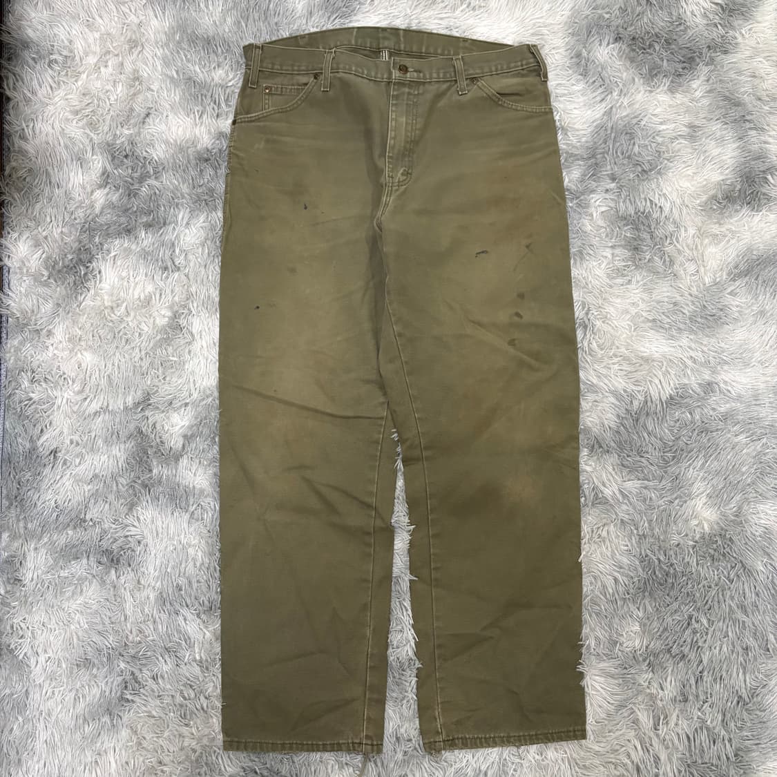 빈티지 디키즈 1939 카펜터 팬츠 RMS 그린 상품이미지4