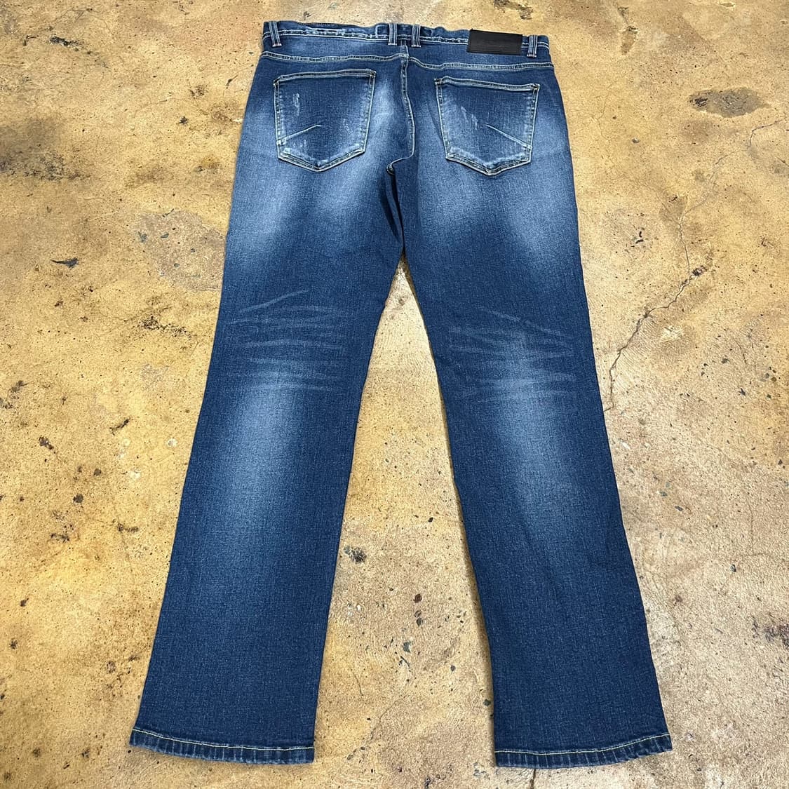 [정품/38] 클라우드72 빈티지 워싱 데님 청바지 b15 상품이미지3