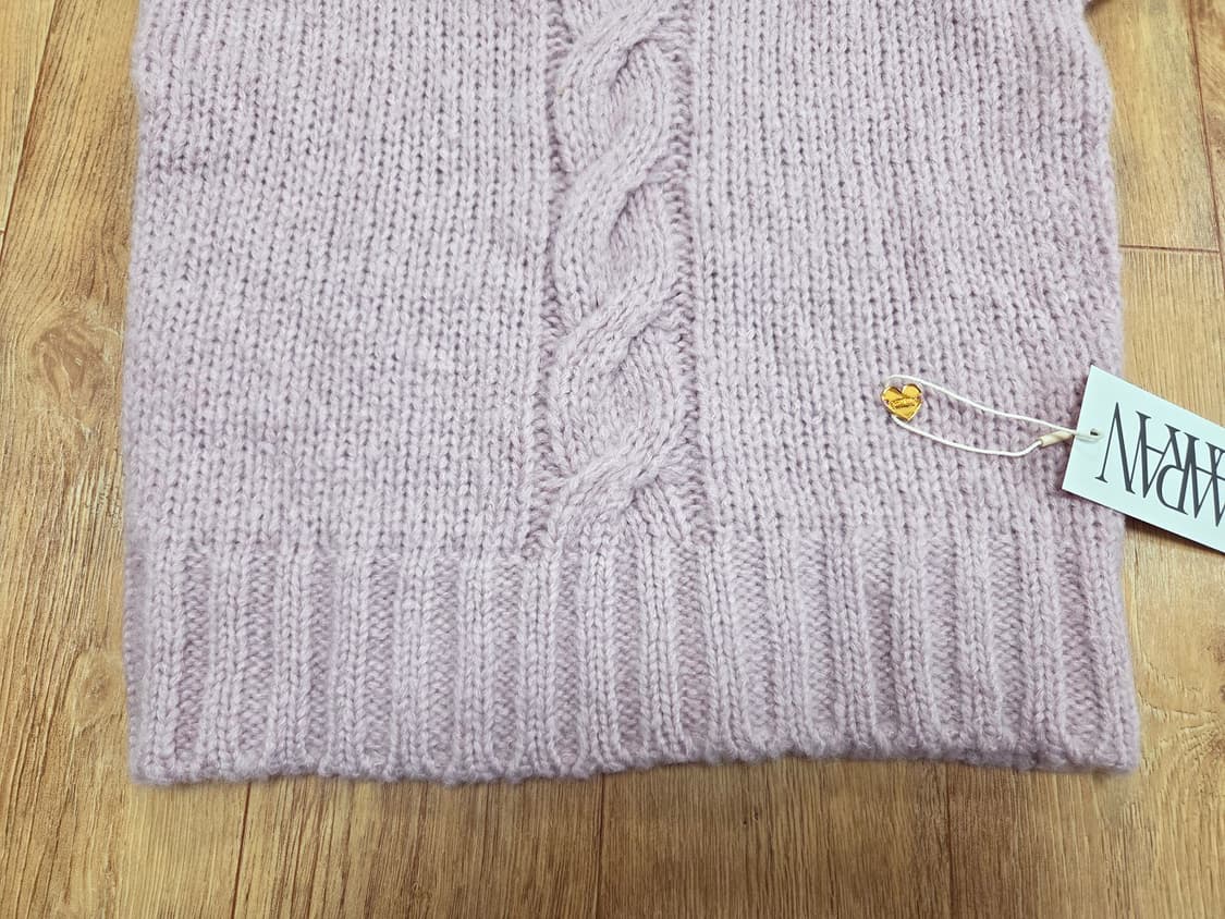 어랜(AARAN) 트위스트 터틀넥 니트 55-66 새상품 상품이미지7