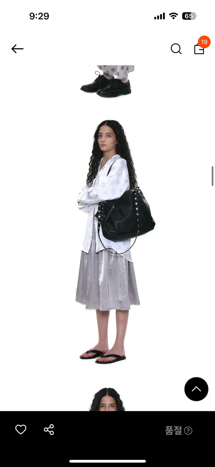 파르티멘토우먼 투웨이 레더 호보백 상품이미지3