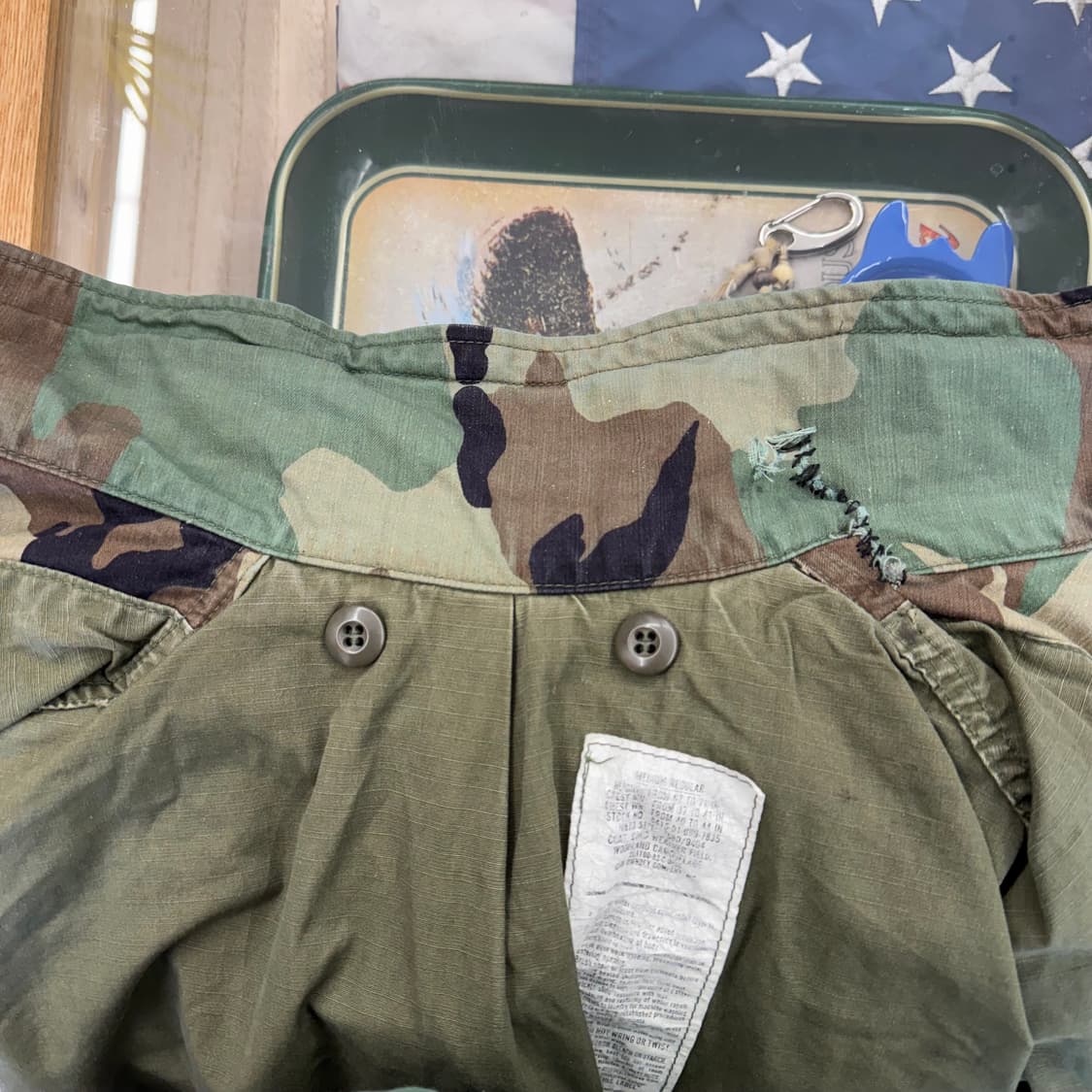 US Army 미군 M65 필드 자켓 (L)   상품이미지7