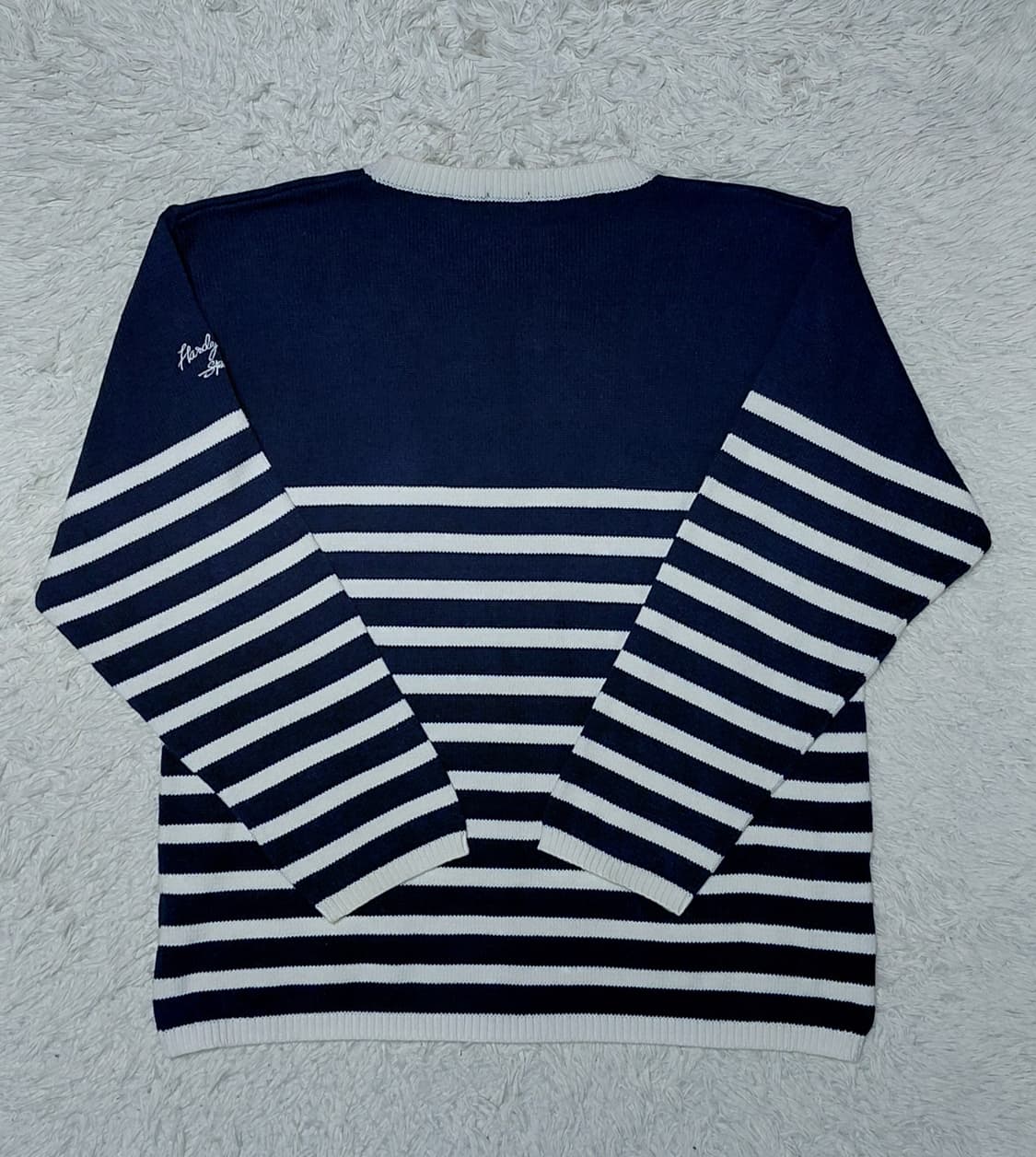 Hardy Amies 스트라이프 니트 M (L~XL가능) 상품이미지5