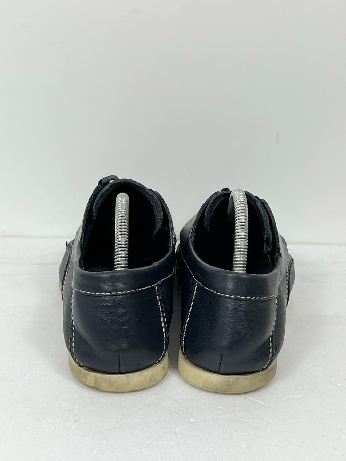 265) Gucci(구찌) 156099 네이비 레더 남성 모카신 슈즈 상품이미지4
