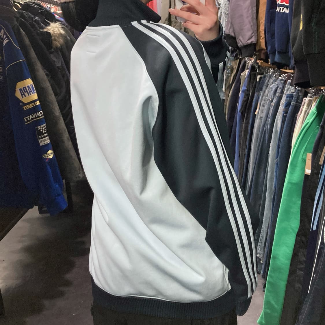 [IM] Adidas 무하마드 알리 져지 트랙탑 소라 상품이미지6