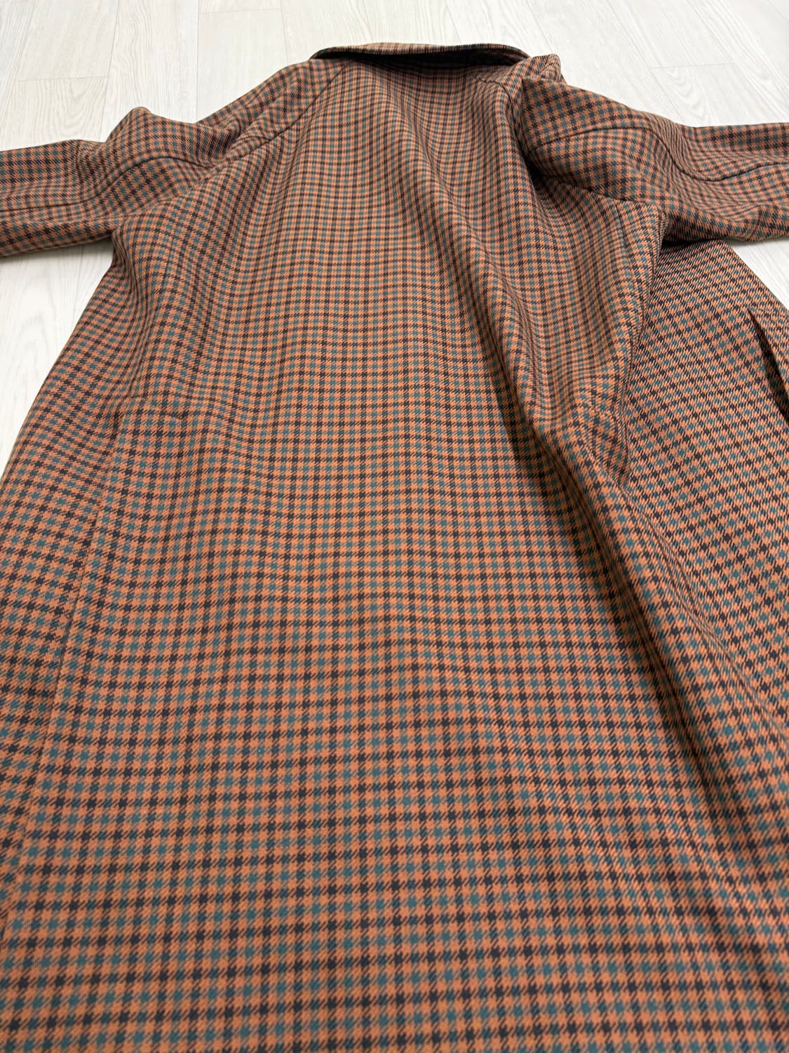 [40] 맥킨토시 하운드투스 체크 울 코트  상품이미지6