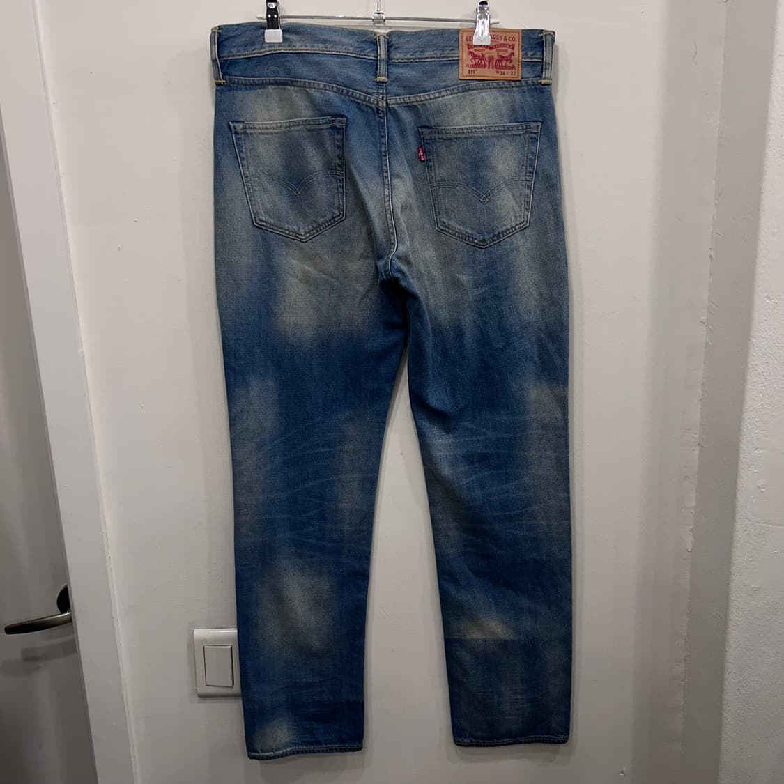 리바이스 511 세미 슬림핏 샌드워싱 데님팬츠 상품이미지5