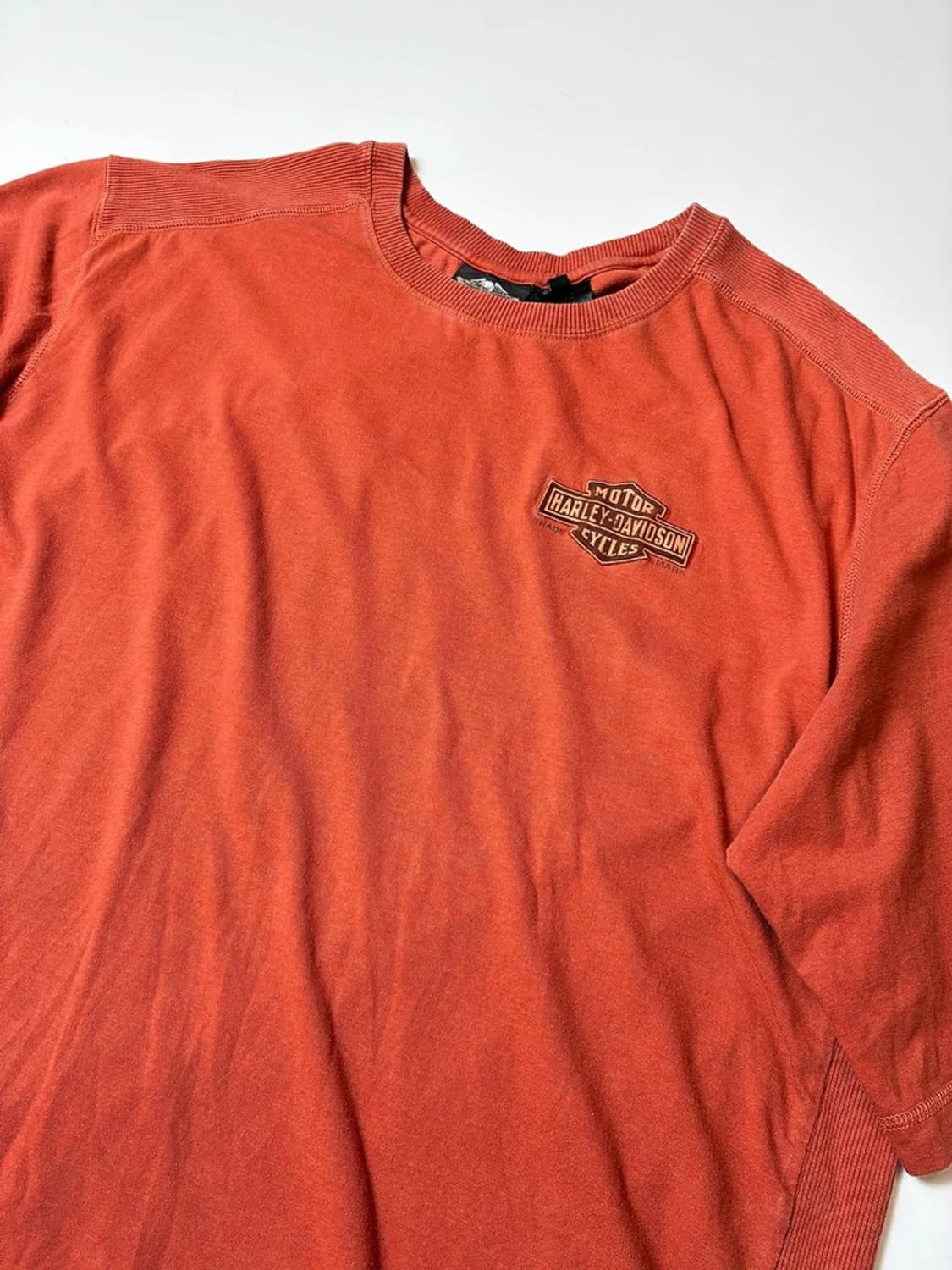 할리데이비슨 00's 시그니처 로고 오버 반팔 티셔츠 PN9055 상품이미지4