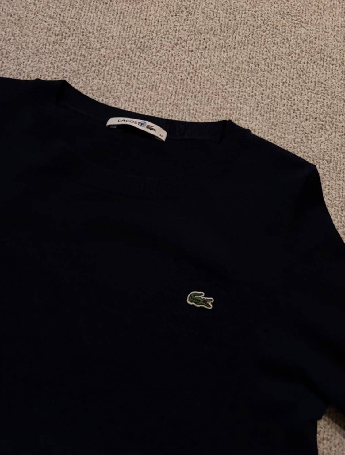 라코스테 니트 네이비s  상품이미지4