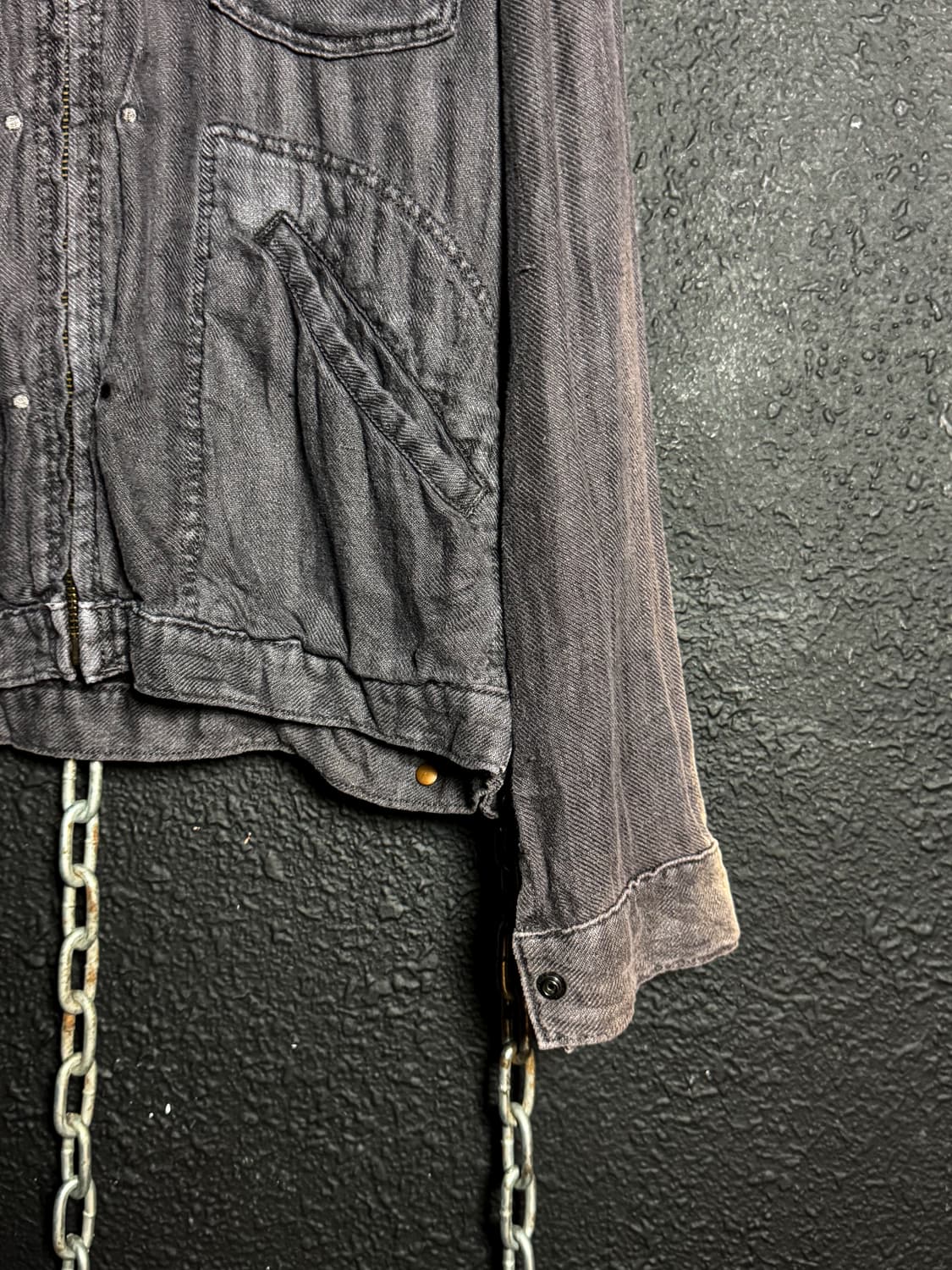 GAIJIN MADE – Washed Black Jacket  상품이미지5