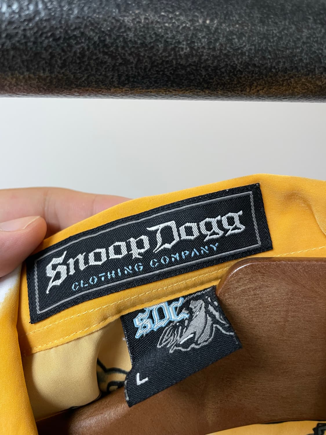 (L) 90s Snoop Dogg 스눕독 풀프린트 셔츠 상품이미지5