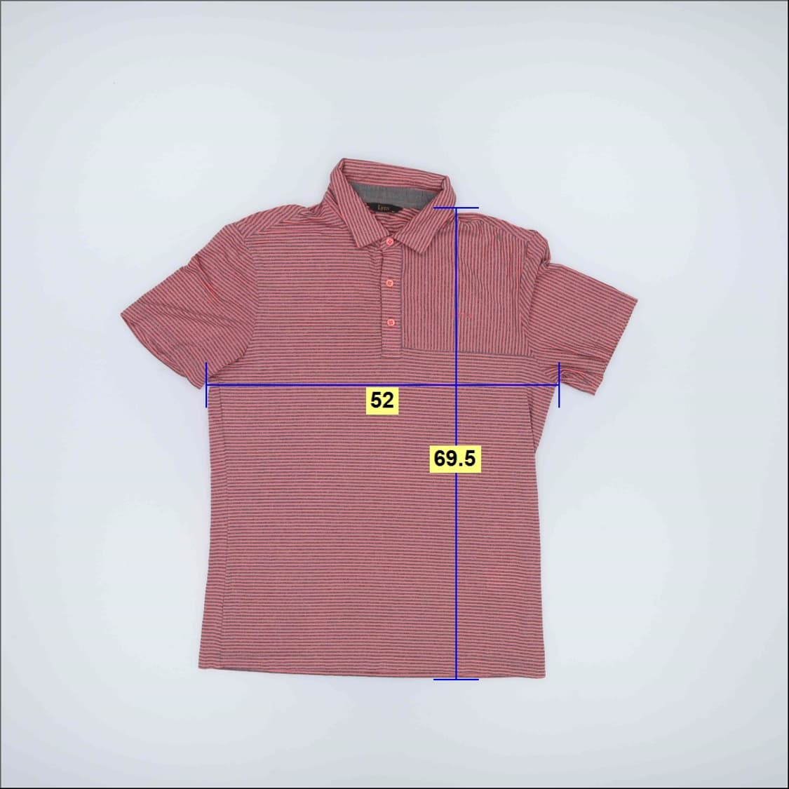 100 링스 스트라이프 기능 반팔 0414H1 상품이미지5