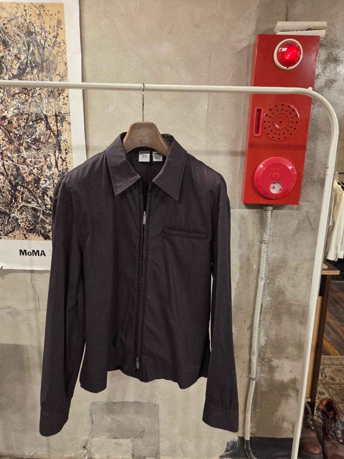 90'S 아르마니 익스체인지 블루종 상품이미지5