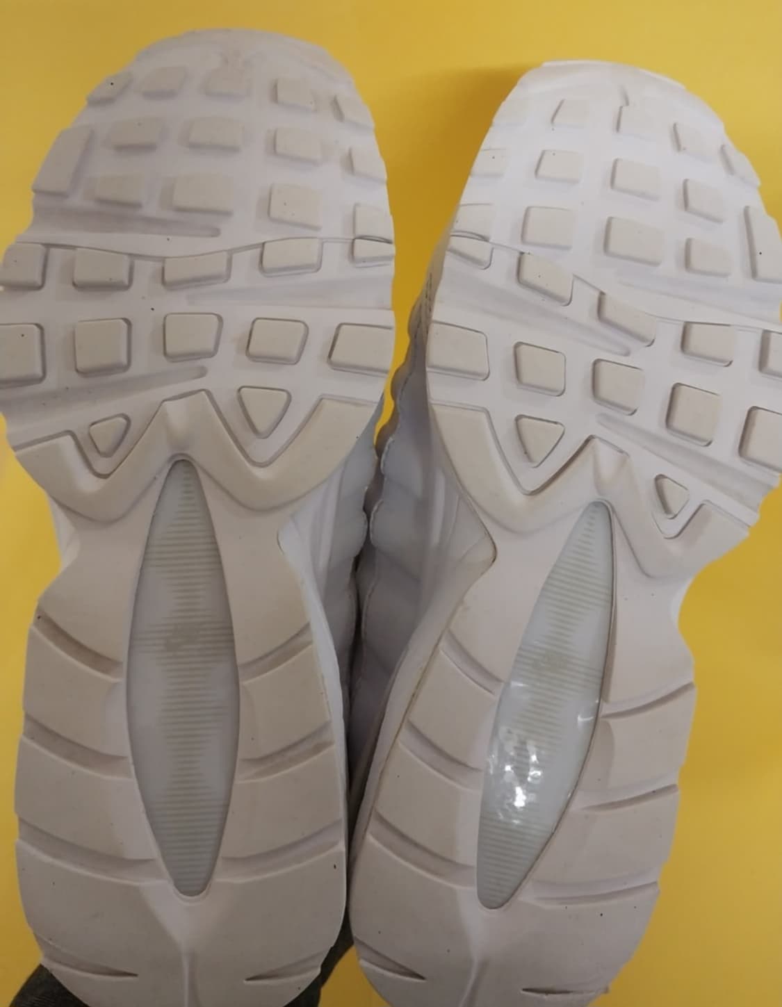 남성 나이키 에어맥스 95 트리플화이트 운동화 (240) 상품이미지8