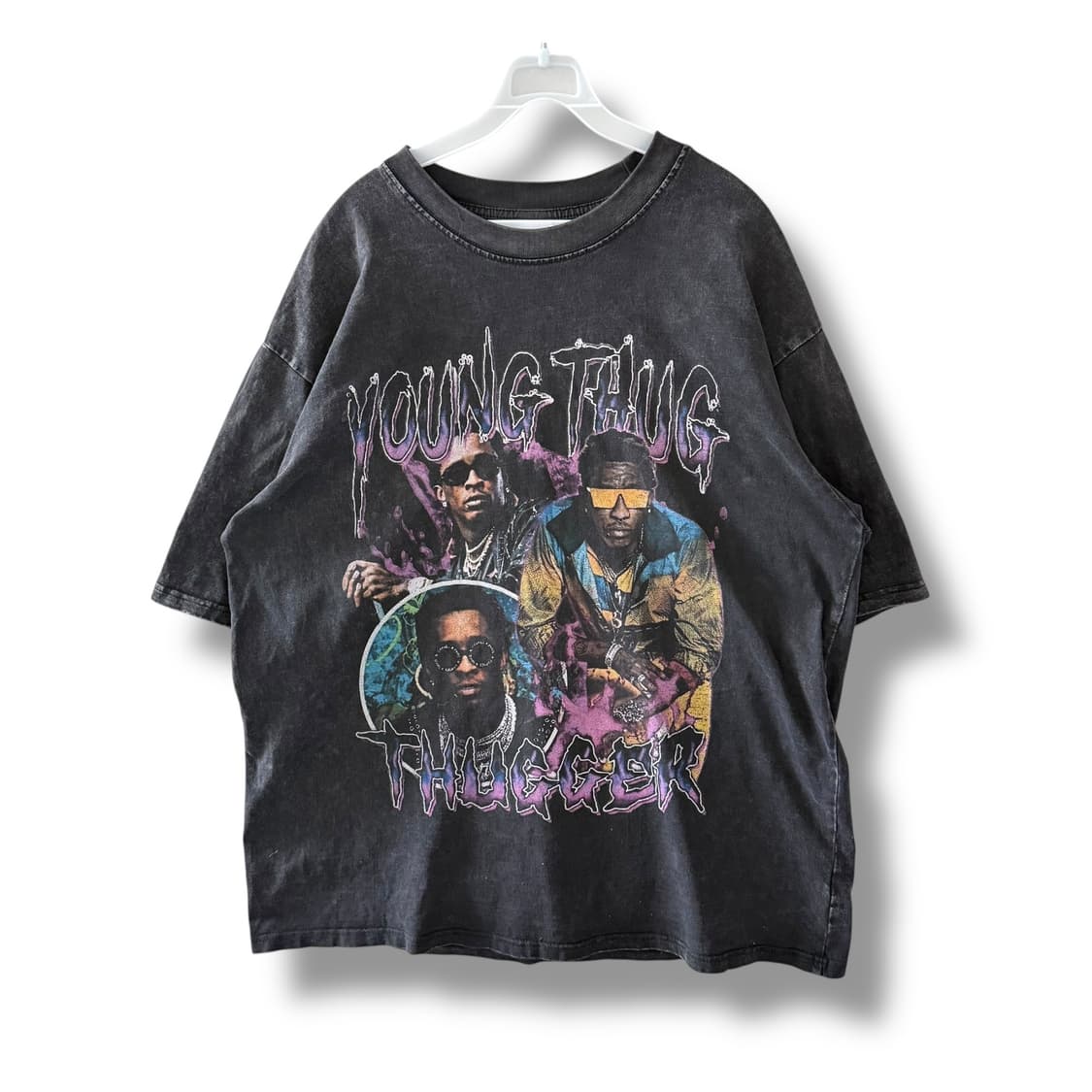 [XL] 빈티지 프린팅 반팔 상품이미지3