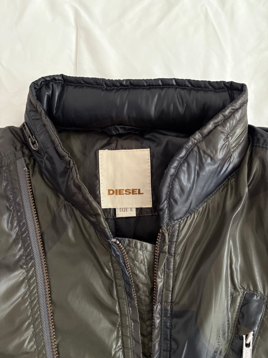 DIESEL camo pattern padded jacket 상품이미지4
