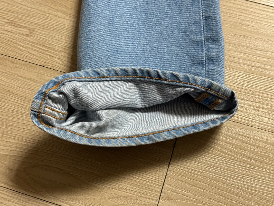 [32] 캐피탈 13온즈 데님 클럽 배기 5P 팬츠 프로세싱 상품이미지3