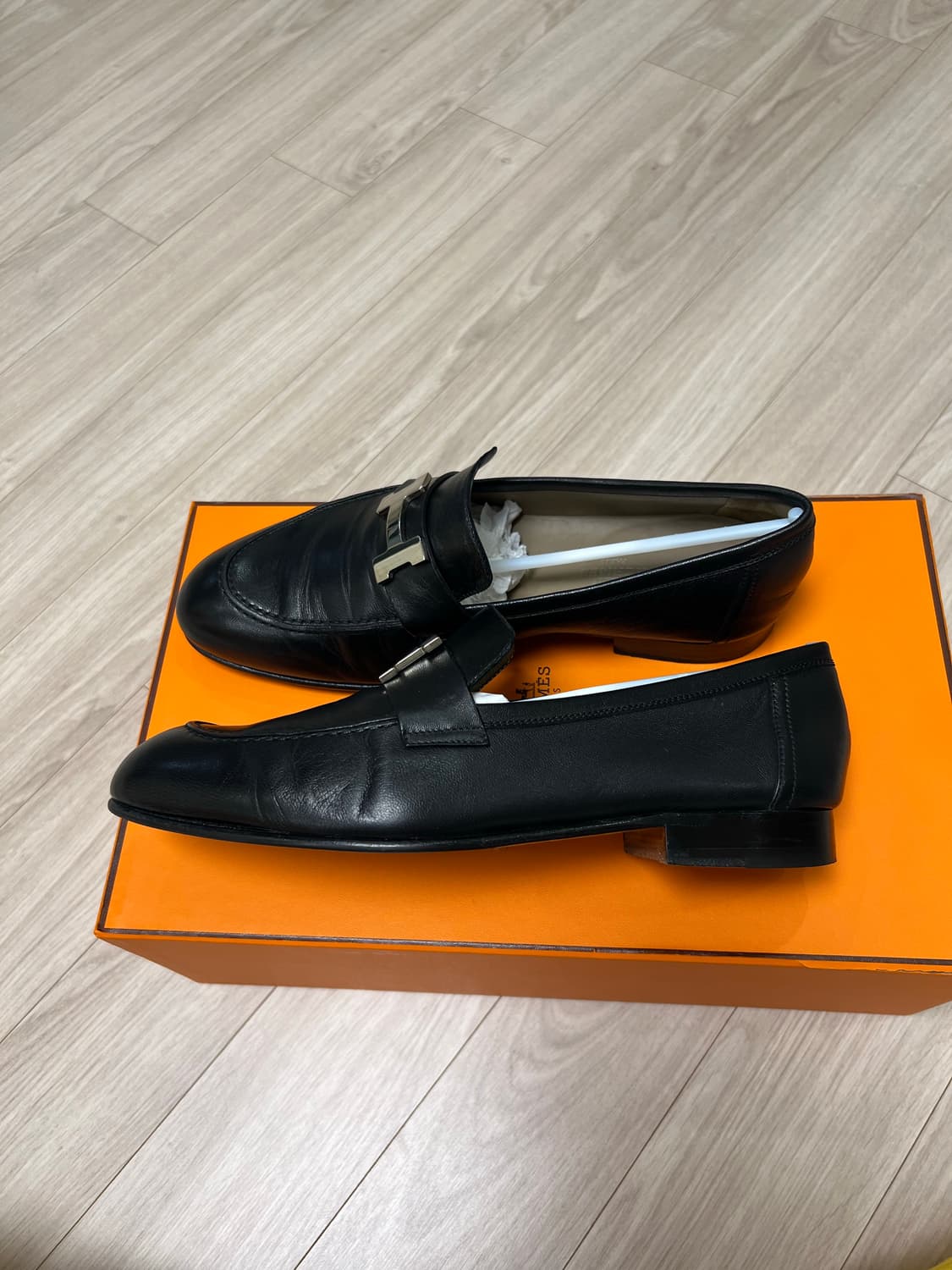 에르메스 / 파리로퍼 은장 블랙 / 40 상품이미지4